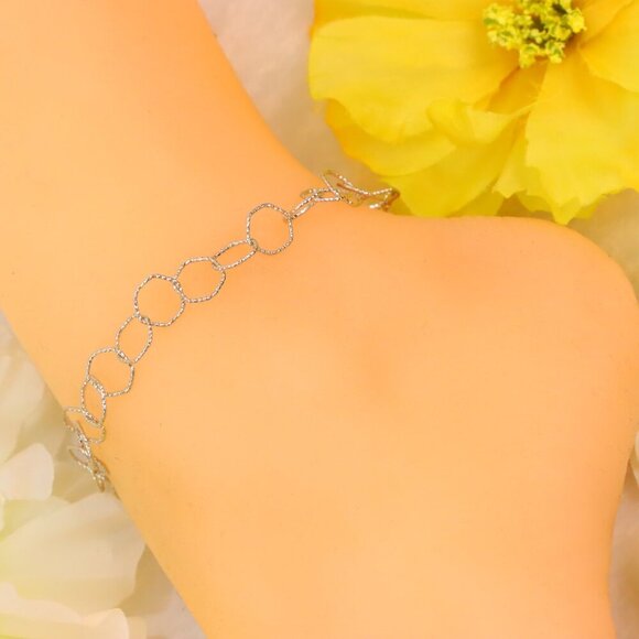 Minimalist Anklet, Sleek & Modern Design, Women’s Fashion, YC110406-A - Picture 8 of 10